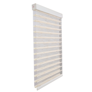 Triple stores horizontaux <span class=keywords><strong>accordéon</strong></span> rouleau ombre Zigbee moteur trois couches Shangrila <span class=keywords><strong>rideau</strong></span> - Product Image 1