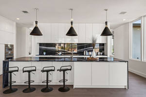 Armoire de cuisine moderne Bin Armoires de cuisine pour garde-manger de stockage - Product Image 2