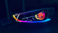 Nouvel ensemble de phares LED à commande par application Bluetooth pour Hyundai Accent Sedan 2013 2018 2019 2020 2021 2022