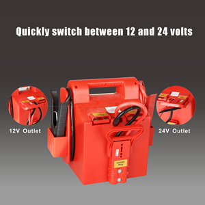 12V 24V démarreur de saut 18000mAh batterie au plomb <span class=keywords><strong>booster</strong></span> voiture outil d'urgence démarreur de saut 12V camion démarreur auto - Product Image 3