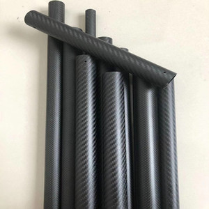 고탄성 탄소 섬유 튜브 -16mm 직경 1mm 두께 ±0.05mm 공차, 해양 선박 마스트 및 요트 항해 장비용 - Product Image 5