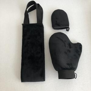 Applicateur Double face super doux floqué velours auto-bronzant applicateur arrière longue bande applicateurs de Lotion arrière gant de bronzage - Product Image 3