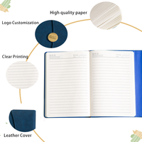 Vente chaude 2026 Carnet A5 pliable en trois parties, ensemble cadeau, bloc-notes, cadeau d'entreprise, logo imprimable