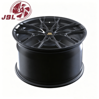 Jantes forgées monobloc 16-24 pouces gris anthracite à rayons multiples 5x112 5x120 pour BMW M Mercedes AMG Tesla Performance Tuning