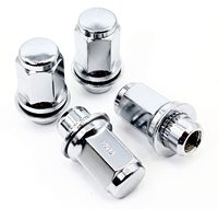 Écrous de roue à écrou automatique en acier chromé personnalisé M14X1.5 pour Range Rover L320