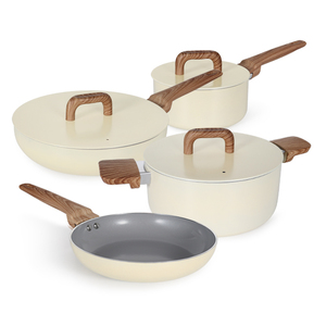 Bộ dụng cụ nấu ăn phủ gốm chống dính 7 món bán buôn giá sỉ dành cho nhà hàng, bếp ăn - Product Image 4