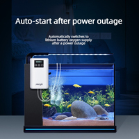 Pompe à air pour aquarium, pompe à oxygène ultra-silencieuse, aérateur pour aquarium, usage domestique, oxygénation à sortie simple/double