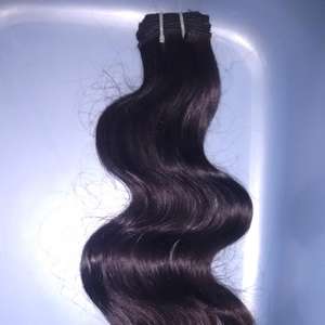 Alta calidad precio al por mayor del pelo humano 100% sin procesar extensiones de cabello rizado natural brasileño - Product Image 2