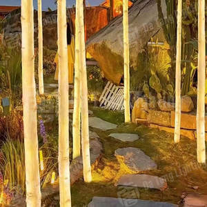 Lampes décoratives IP65 en forme de tronc de bouleau pour allées de jardin, parcs et décorations de festivals - Product Image 6