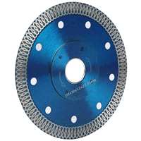 Lame diamantée turbo en maille de 4 pouces pour la découpe de carreaux, à utiliser avec une meuleuse d'angle