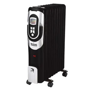 Household 7 fins 9 11 13 Oil Heaters 1500/2500 W Electric Room Heater Oil-filled Radiator with LCD display