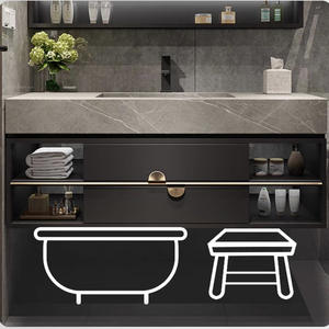 Conjuntos de baño de estilo europeo, mueble de tocador para muebles de hotel - Product Image 6