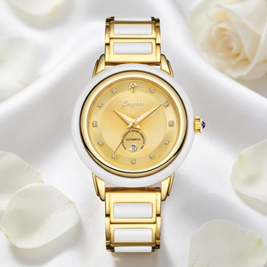 Envío Directo, Reloj Mecánico Automático para Parejas, Relojes de Jadeíta Natural para Hombre y Mujer, Resistentes al Agua 30 BAR, con Indicador de Fecha - Product Image 6