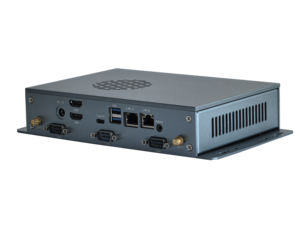 2025 Elsky M128 PC Industrial com Ventilador 12ª Geração de CPUs <span class=keywords><strong>DDR4</strong></span> 32G RAM 2 * HDMI2.0 4K 60Hz Tipo-C 6 * COM Computador - Product Image 2