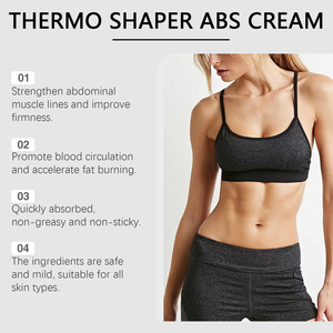 OceAura 120g Crema Termoactiva Moldeadora Abdominal, Fortalece y Mejora la Firmeza <span class=keywords><strong>de</strong></span> los Músculos Abdominales, Quema <span class=keywords><strong>Grasa</strong></span> Corporal - Product Image 5