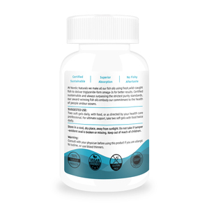 Formule personnalisée Ultimate Omega saveur citron 1280 mg Supplément d'oméga-3 favorisant la santé du cerveau et du cœur Gélules d'oméga-3 alimentaires - Product Image 2