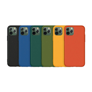 Medio ambiente teléfono caso Eco -Friendly paja de trigo Biodegradable caja de teléfono de plástico para Iphone 11 Pro <span class=keywords><strong>Max</strong></span> 6 7 8 - Product Image 3