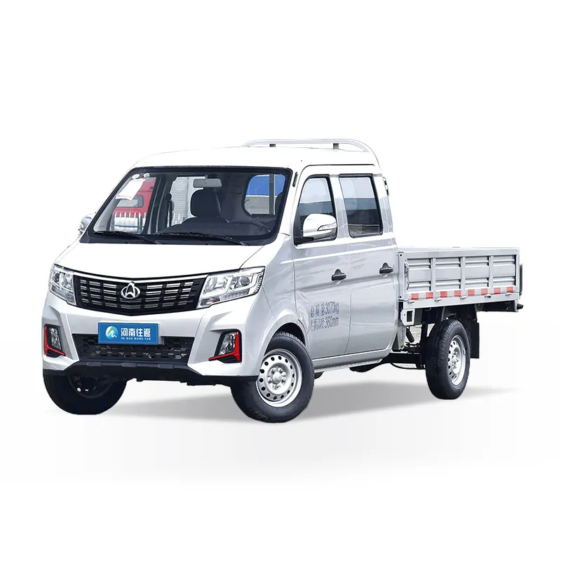 Changan Xinbao T3 Camion manuel à 5 vitesses 1.6L 4x2 Cabine simple Mini Lhd Box Camionnette à plat Camion 2/5 places