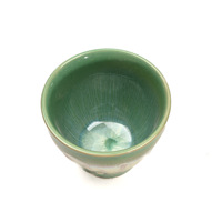 Tasse à espresso et matcha en céramique exclusive transfrontalière, 200 ml, style rétro effet four, simplicité moderne, multi-occasions