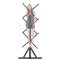 85cm 100cm support de sol épissage ventilateur d'hologramme 3D projecteur holographique ologramme affichage mural vidéo