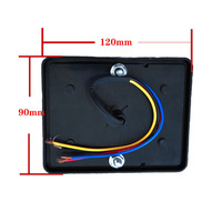 Vente en gros d'usine : Feu arrière carré à LED 12V pour camion, feu stop et clignotant pour remorque