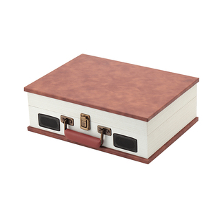 Tocadiscos Portátil con Asa, Grabación de Vinilo a MP3, Reproducción Bluetooth, Altavoces Integrados, Proveedor OEM - Product Image 3