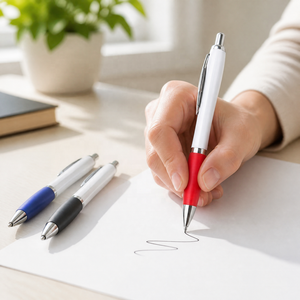 <span class=keywords><strong>Penna</strong></span> a Sfera Personalizzata con Logo, Vendita all'Ingrosso, Penne Promozionali in Plastica per Scuola - Product Image 2
