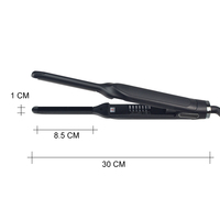 Mch Heater Lcd Styler Hair Straightenersceramic Hair Straightener 2 in 1 Hair Straightening and Curling Iron