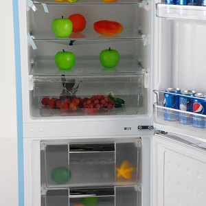 Refrigerador de Puerta Francesa BCD258VX 2023, Personalización de Fábrica, Color Azul, Eficiencia Energética Grado 2, Profundidad Reducida, Mejor Oferta 2023 - Product Image 4