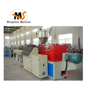 Zhangjiagang Mingshun Machinery plastic extruders machine PVC pipe making machine
