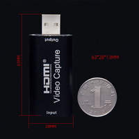 DTECH HDMI VERS USB 2.0 carte 1080p 60hz USB Jeu Vidéo Capture hdmi Carte 4k Live Streaming Capturadora vidéo