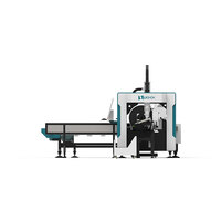 Máquina de Corte Láser de Fibra CNC LX62TUA de 6000 mm para Cortar Tubos y Tuberías Metálicas con Alimentación Semiautomática