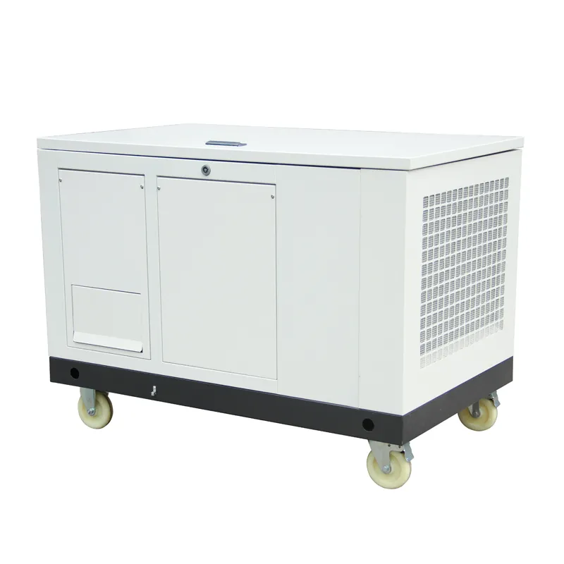 15kw Oem Dual Fuel Draagbare Stille Back-Up Vloeibare Propaan Lpg Aardgas Ng Generator 15kw 18kva