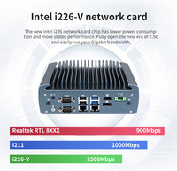 Mini PC industriel Ibox J6412, boîtier de calcul en périphérie, PC en temps réel, boîtier sur rail DIN, mini PC