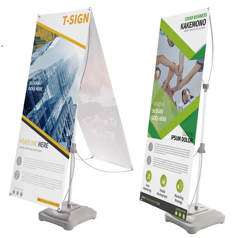 Индивидуальный логотип и изображение, рекламный легкий портативный дисплей, алюминиевый, ветростойкий, Корейская, х рамка, стойка для баннеров