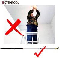 Changeur d'ampoules télescopique Extentool 2026 pour ampoules orientées vers le haut avec outils Harbor Freight