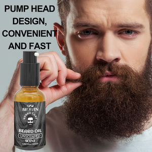 Óleo Hidratante Orgânico para Crescimento de Barba Inspirado no Estilo Amish, Sem Fragrância, Fórmula Natural para Cuidado da Barba Masculina - Product Image 5