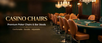 Chaise de poker de casino de luxe professionnelle bicolore blanche, dossier haut ergonomique, siège en cuir capitonné diamant, roulettes plaquées or