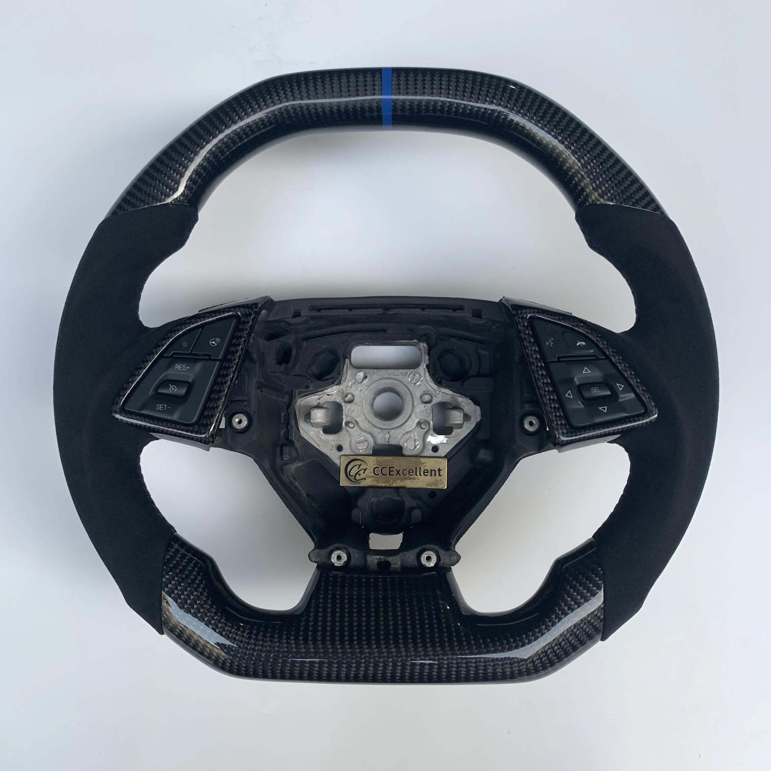 Ccexcellent Popular Carbon Fiber Steering Wheel For Chevrolet Corvette C7