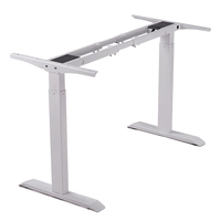 Cadre de bureau moderne à double moteur assis et debout pour table de bureau électrique à hauteur réglable