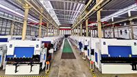 Prensa Plegadora CNC Electrohidráulica de 30 Toneladas y 1600 mm, Totalmente Automática, de Rendimiento Estable, con Motor para Fabricación de Láminas de Aluminio