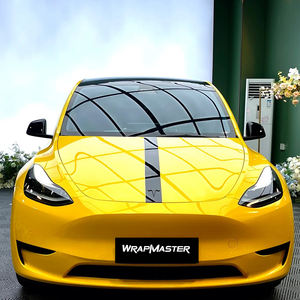 Wrapmaster 1.52*15M TPU Super brillant Signal jaune auto-cicatrisant anti-rayures changement de couleur voiture Ppf peinture Film de Protection - Product Image 1