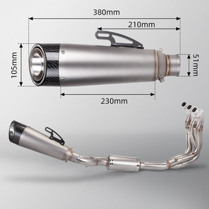 2021-2023 pour Triumph Trident pour Tiger 660 Sport système d'échappement de moto complet silencieux haute Performance état neuf - Product Image 6