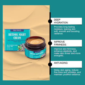 Vente en gros d'usine des produits les plus vendus : Crème hydratante pour le visage au rétinol - Crème hydratante et adoucissante pour le visage - Product Image 3