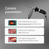Caméra médicale USB vétérinaire 1080P, caméra endoscopique médicale Full HD USB pour laparoscopie, urologie, endoscopie, chirurgie