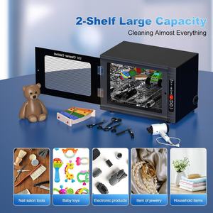 Máquina de Limpieza de Herramientas de Uñas con Luz UV, Gabinete de Limpieza UV de Alta Capacidad de 12L, Caja de Limpieza de Herramientas de Salón con Temporizador - Product Image 5