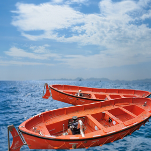 เรือชูชีพไฟเบอร์กลาสแบบเปิดเร็ว CCS BV Marine ใช้กับเครื่องยนต์เรือ - Product Image 3