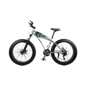 Vélo <span class=keywords><strong>VTT</strong></span> de 26 pouces <span class=keywords><strong>à</strong></span> 21 vitesses avec système de frein <span class=keywords><strong>à</strong></span> disque et gros pneus, construction en alliage robuste - Product Image 2