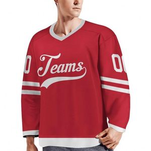 Vêtements de sport d'équipe personnalisés de haute qualité, dernier design, maillot de hockey sur glace à prix bas, vente en gros - Product Image 2