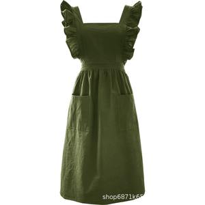 Alla moda nuovo negozio di fiori francesi nail salon special anti abiti da lavoro sporco <span class=keywords><strong>grembiule</strong></span> da donna - Product Image 1